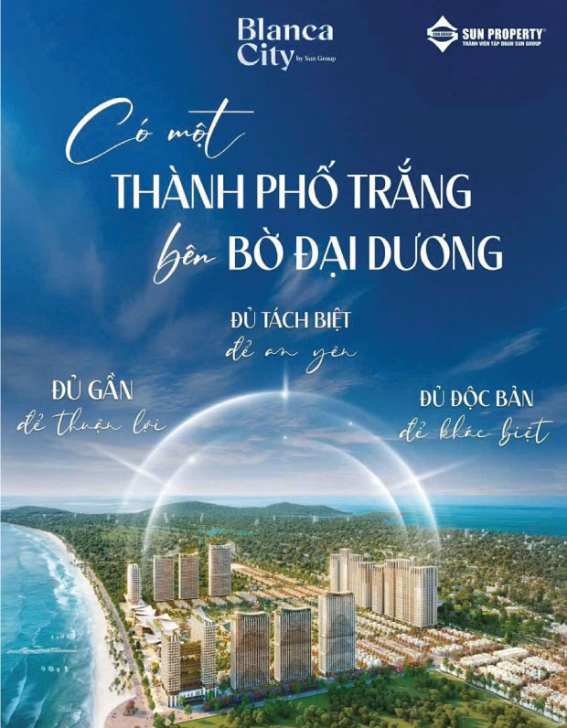 blanca city thành phố trắng bên bờ đại dương