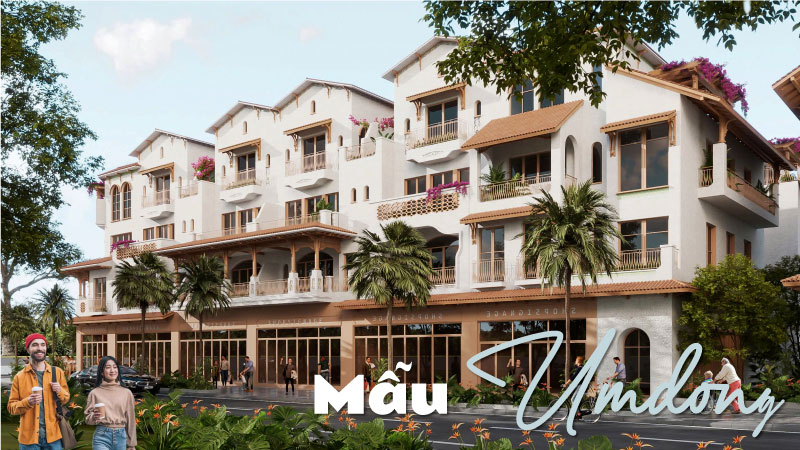 Phối cảnh nhà mẫu Casa Townhouse