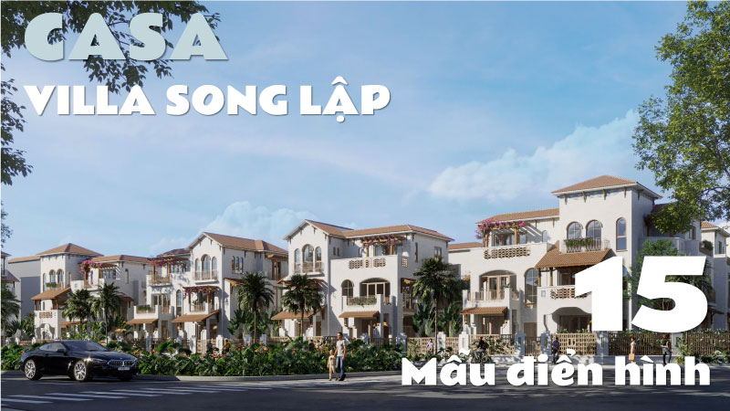 Nhà mẫu casa villa song lập