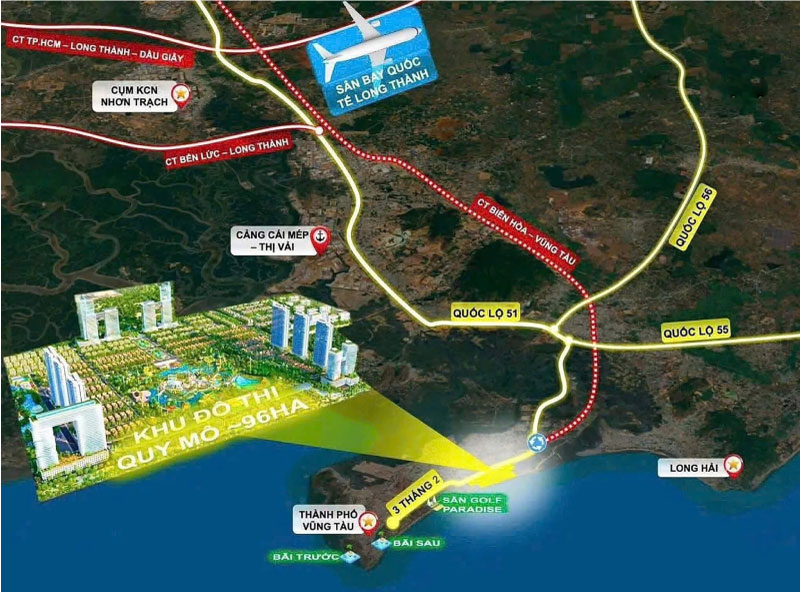 Vị Trí Blanca City – Đòn Bẩy Vàng Trong Hành Trình Kiến Tạo Kiệt Tác Bên Biển Vũng Tàu